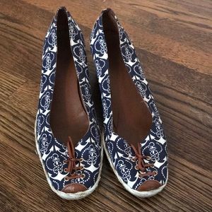 Hollywould wedge espadrilles with anchor motif